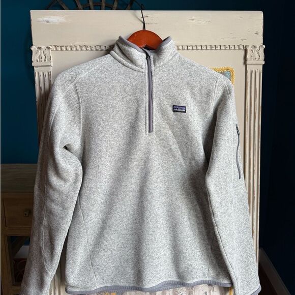 Patagonia Sweaters - Patagonia Women’s Gray Quarter-Zip Pull Over Sweater